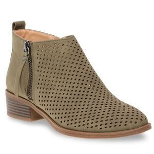 Time and Tru Women's Perforated Booties